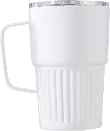 Taza termo inox reciclado 450 ml asa tapa deslizante RCS