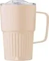 Taza termo inox reciclado 450 ml asa tapa deslizante RCS - Imagen 16