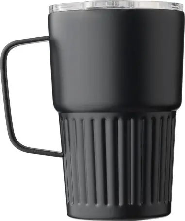 Taza termo inox reciclado 450 ml asa tapa deslizante RCS