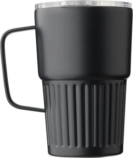 Taza termo inox reciclado 450 ml asa tapa deslizante RCS