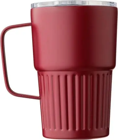 Taza termo inox reciclado 450 ml asa tapa deslizante RCS