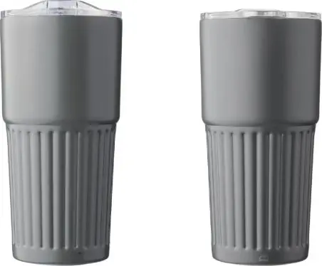 Vaso termo acero reciclado 500 ml con asa