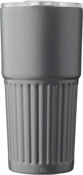 Vaso termo acero reciclado 500 ml con asa