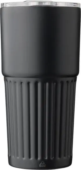Vaso termo acero reciclado 500 ml con asa