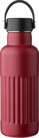 Botella termo acero reciclado 500 ml agarre acanalado