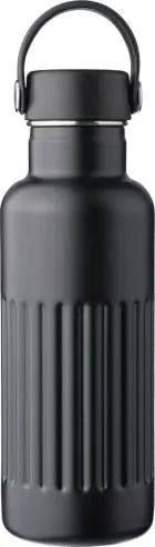 Botella termo acero reciclado 500 ml agarre acanalado