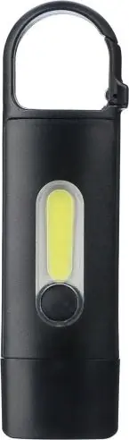 Mini linterna ABS reciclado USB-C 200 mAh
