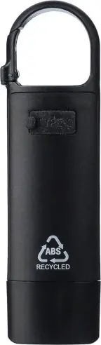 Mini linterna ABS reciclado USB-C 200 mAh