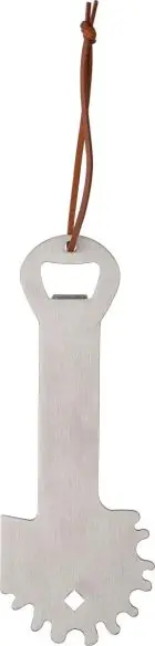 Limpiador de barbacoa inox con abridor
