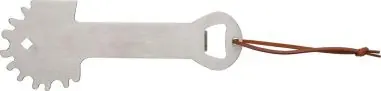 Limpiador de barbacoa inox con abridor