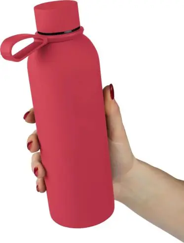 Botella termo reciclada 500 ml tacto suave
