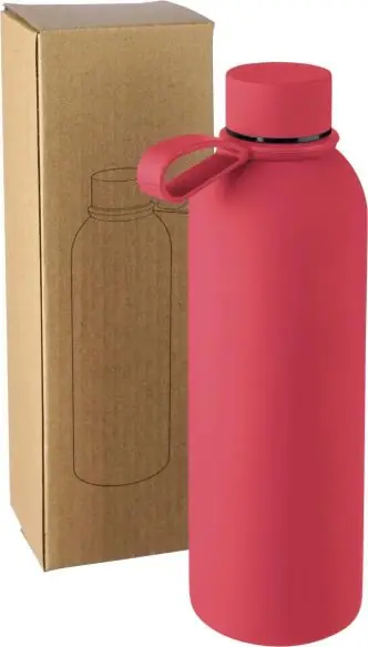 Botella termo reciclada 500 ml tacto suave