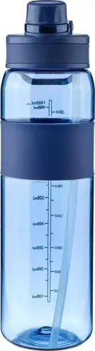 Bidón Tritan 900 ml con pajita plegable