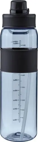 Bidón Tritan 900 ml con pajita plegable