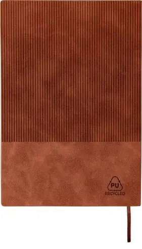 Libreta A5 PU reciclado 100 páginas
