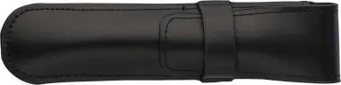 Estuche de cuero para bolígrafos