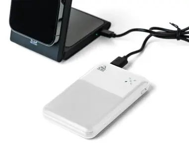 Power bank ABS reciclado 10000 mAh relieve