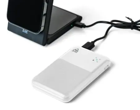 Power bank ABS reciclado 10000 mAh relieve