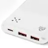 Power bank ABS reciclado 10000 mAh relieve - Imagen 17