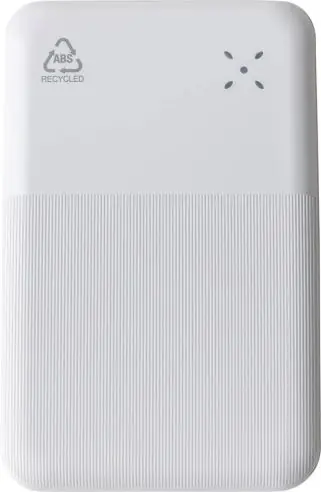 Power bank ABS reciclado 10000 mAh relieve