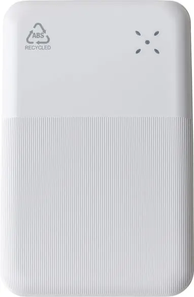 Power bank ABS reciclado 10000 mAh relieve