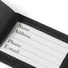 Set porta pasaporte PU reciclado y etiqueta - Imagen 17
