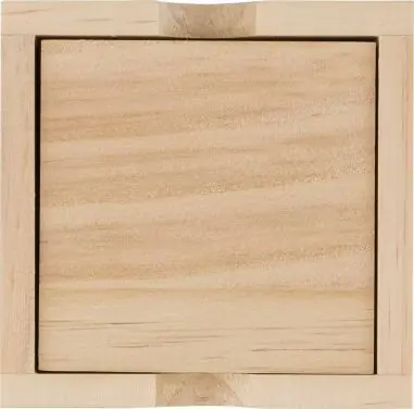 Sudoku de madera de pino con tablero elevable
