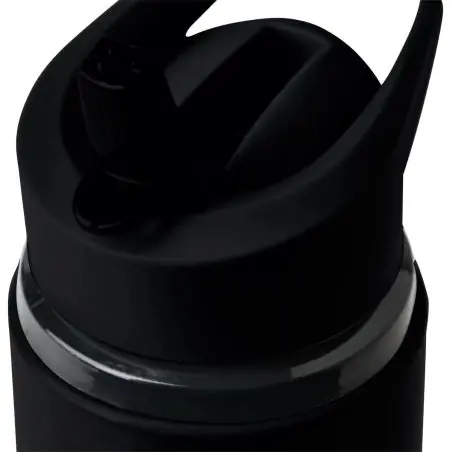 Bidón acero reciclado Zeno 500 ml con pajita