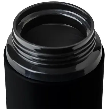 Bidón acero reciclado Zeno 500 ml con pajita