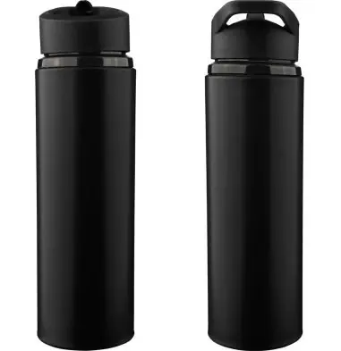 Bidón acero reciclado Zeno 500 ml con pajita