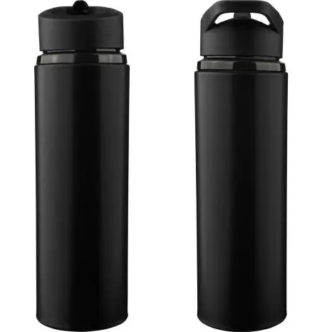 Bidón acero reciclado Zeno 500 ml con pajita