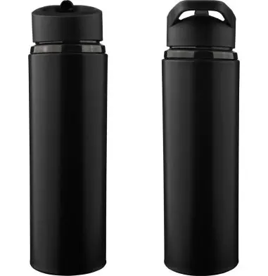 Bidón acero reciclado Zeno 500 ml con pajita