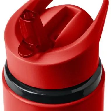 Bidón acero reciclado Zeno 500 ml con pajita