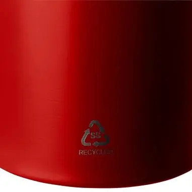 Bidón acero reciclado Zeno 500 ml con pajita