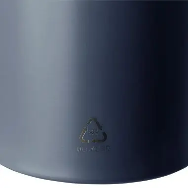 Bidón acero reciclado Zeno 500 ml con pajita