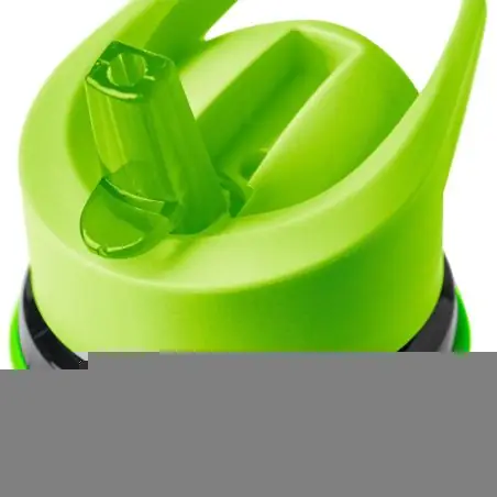 Bidón acero reciclado Zeno 500 ml con pajita