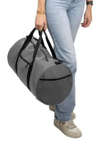 Bolsa deportiva rPET 600D PU forro 210D 40L bandolera