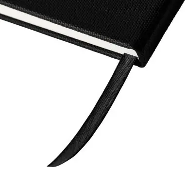 Cuaderno rPET 600D PU A5 80h 70gsm marcapáginas soporte
