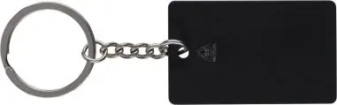 Llavero rectangular de acero inox. reciclado Ecológico Personalizado 101349498