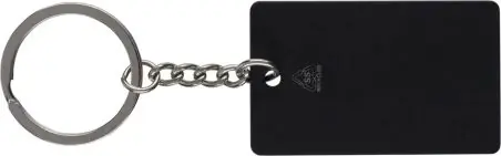 Llavero rectangular de acero inox. reciclado Ecológico Personalizado 101349498
