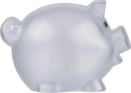 Hucha PS reciclado con forma de cerdito
