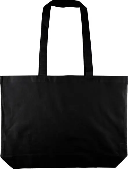 Bolsa tote algodón 140 g/m² refuerzo 10 cm