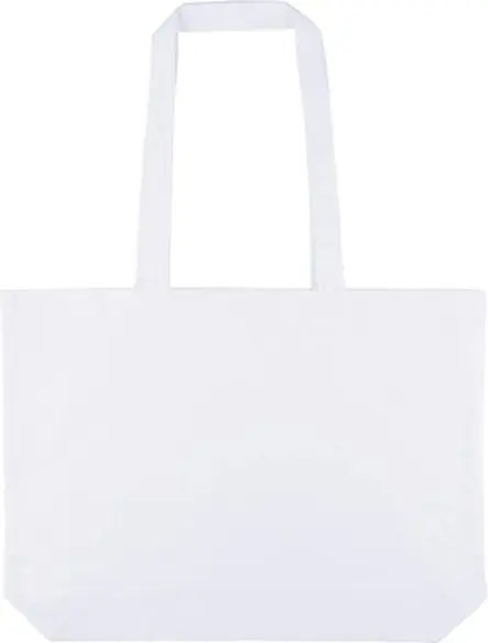 Bolsa tote algodón 140 g/m² refuerzo 10 cm