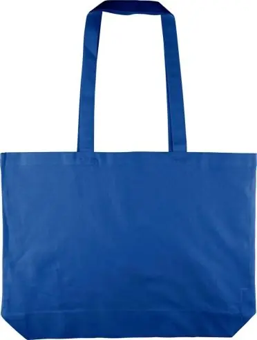 Bolsa tote algodón 140 g/m² refuerzo 10 cm