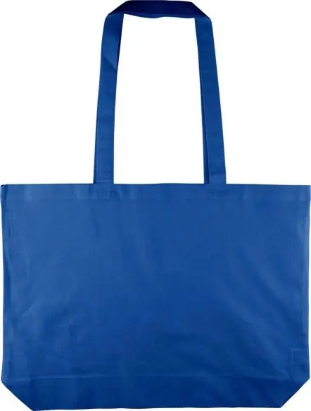 Bolsa tote algodón 140 g/m² refuerzo 10 cm