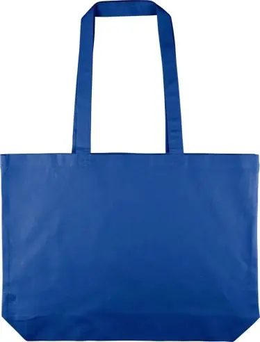 Bolsa tote algodón 140 g/m² refuerzo 10 cm