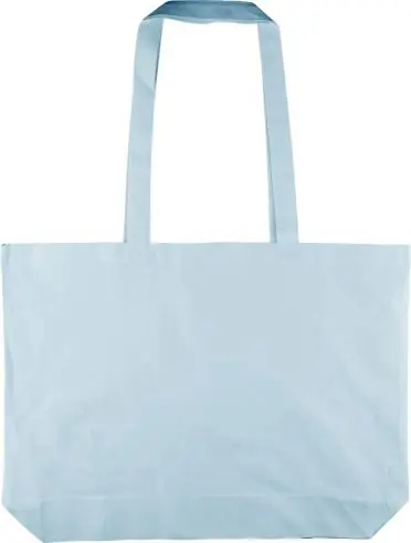 Bolsa tote algodón 140 g/m² refuerzo 10 cm