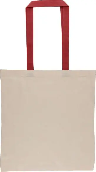 Bolsa tote algodón 140 g/m² asas color