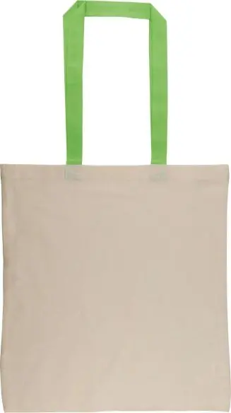 Bolsa tote algodón 140 g/m² asas color