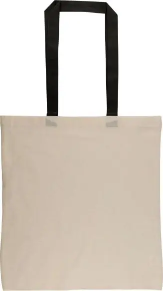 Bolsa tote algodón 140 g/m² asas color